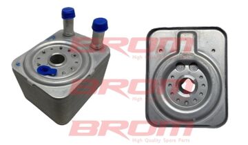 Yağ Soğutucusu Passat-Golf5-Jetta-A4-A6-Superb 2005 > 1.9-2.0 Tdı Avf-Bkp-Bkd-Bre-Caga BROM VW5012