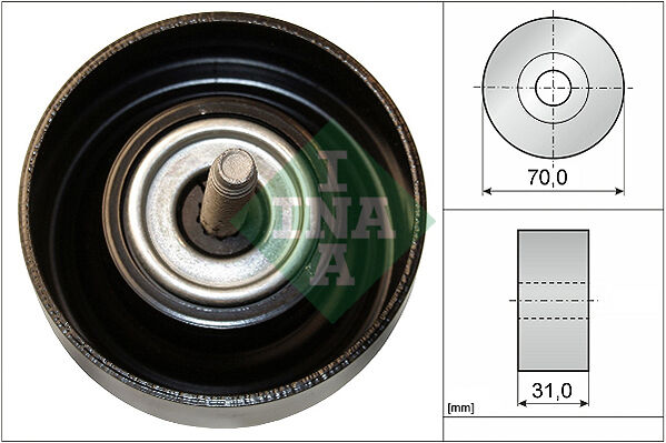 Alternatör V Kayış Gergi Rulmanı Astra J-Insıgnıa A-Antara-Captıva 2.0 T A20nft-B20nft-A20nht INA 532061410