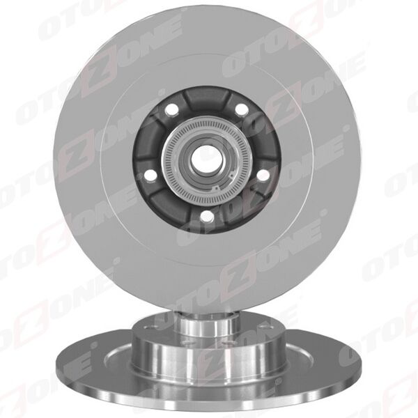 Arka Fren Aynası Renault Laguna Iıı 07>15 Latıtude 11> 300X11x9.5X5delik Rulmanlı Abs Sensörlü OTOZONE BD1009