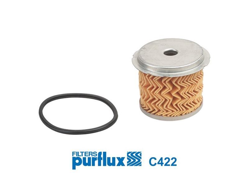 Yakıt Filtresi Partner-Berıngo-Expert-Jumpy-P205-P306-P309-P405-P406-P806-Xsara-Zx-Bx-Xantıa-Evasıon -C15 1.7-1.8-1.9 D Xud7-Xud7t-Xud9a Dizel O.E PURFLUX C422