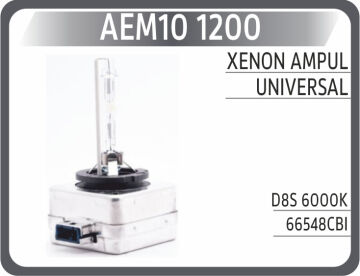 Xenon Ampul D8s 6000K AEM10 1200
