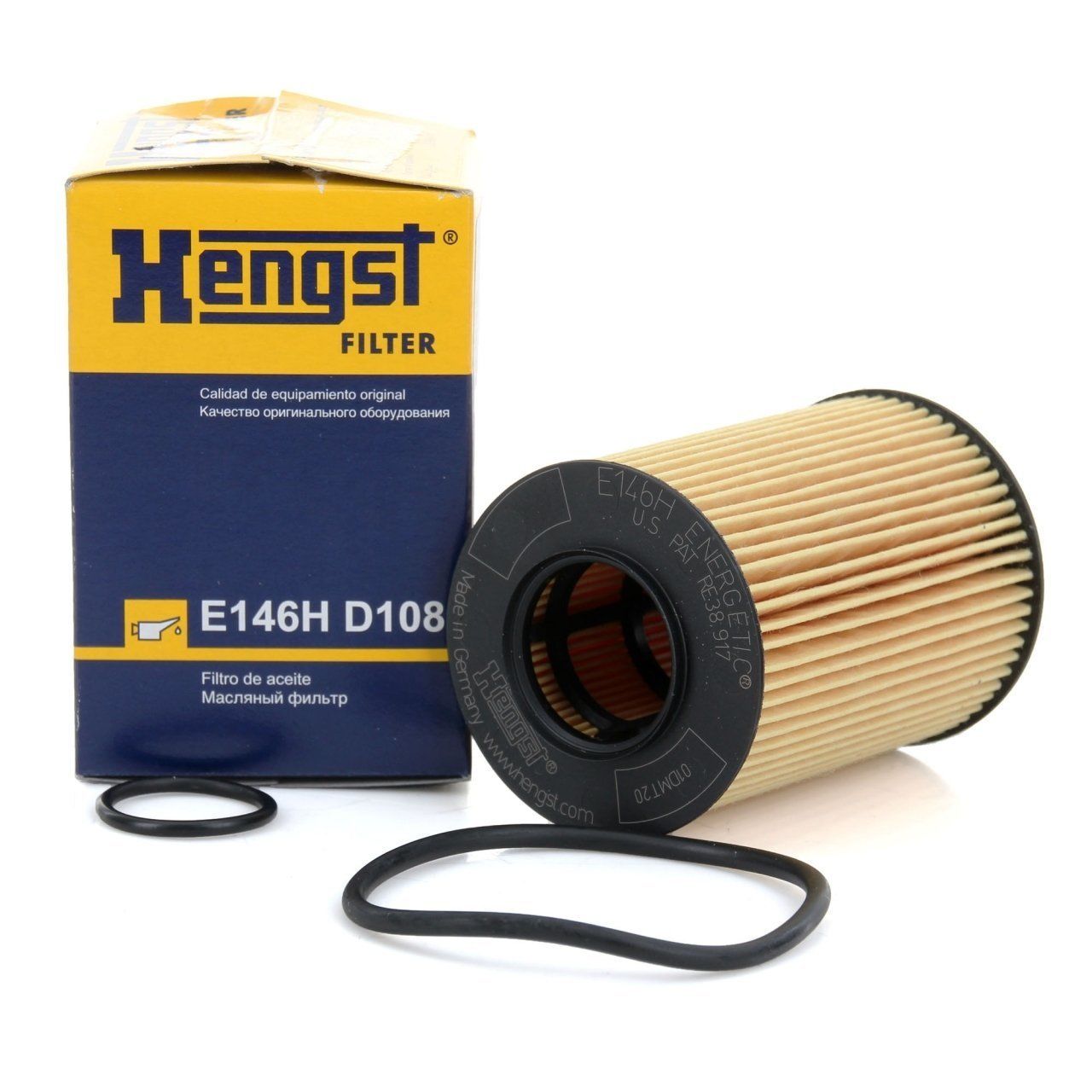 Mercedes W245 Kasa B150 Yağ Filtresi Hengst Marka E146HD108