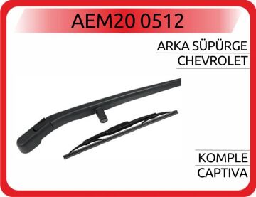 Arka Silecek Kolu Süpürgesi Komple Opel Antara-Chevrolet Captiva 06> AEM20 0512