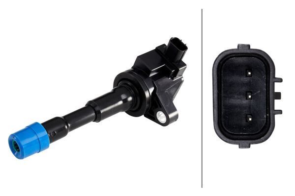 Ateşleme Bobini Egzoz Manifold Tarafı Honda Jazz 1.4L L13a Gd1 02-07 /Cıty 1.4L L13a Ge4 05-08 / Cıvıc 1.3L Hybrıd Lda2 06-> HELLA 5DA358057231