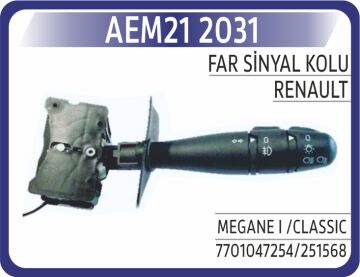 Far Sinyal Kolu Renault Megane I 96> Kangoo 97> AEM21 2031
