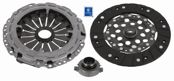 Debriyaj Seti Peugeot P406-P607-P806-Expert Cıtroen C5-C8-Evasıon-Jumpy-Fıat Scudo-Ulysse 2.0 Hdı- 2 .0 Jtd Dw10ated-Dw10ated4 SACHS 3000951651