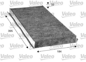 Polen Fıltresı Mercedes W169 W245 Karbonlu VALEO 715507