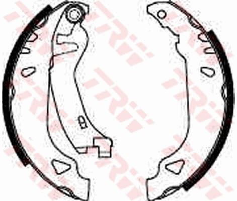 Arka Pabuç Balata Tmpr 1.4 1.6 90-96 Tipo 1.4 1.6 1.9 89-95 Punto 1.2 1.6 1.7D 94-99 180X32 TRW GS8269