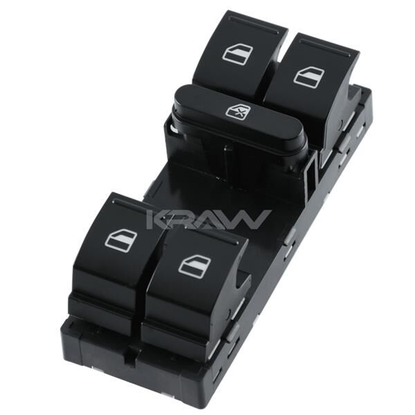 Cam Anahtarı Ön Sol Sürücü Golf V-Jetta-Passat-Polo-Altea-Ibıza-Leon-Toledo KRAW AN-414