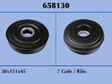 Krank Kasnağı Renault Master Iıı 10>Movano B 10> 2.3 Dci M9t 7 Kanal GROSSE 671