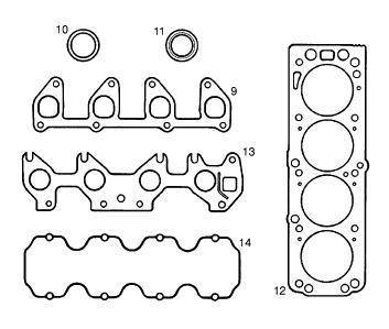 Opel Astra F C16SE Üst Takım Conta 1606729