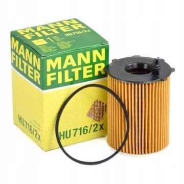Peugeot 207 1.4 Hdi 1.6 Hdi Dizel Yağ Filtresi Mann Marka Orjinal HU716-2x
