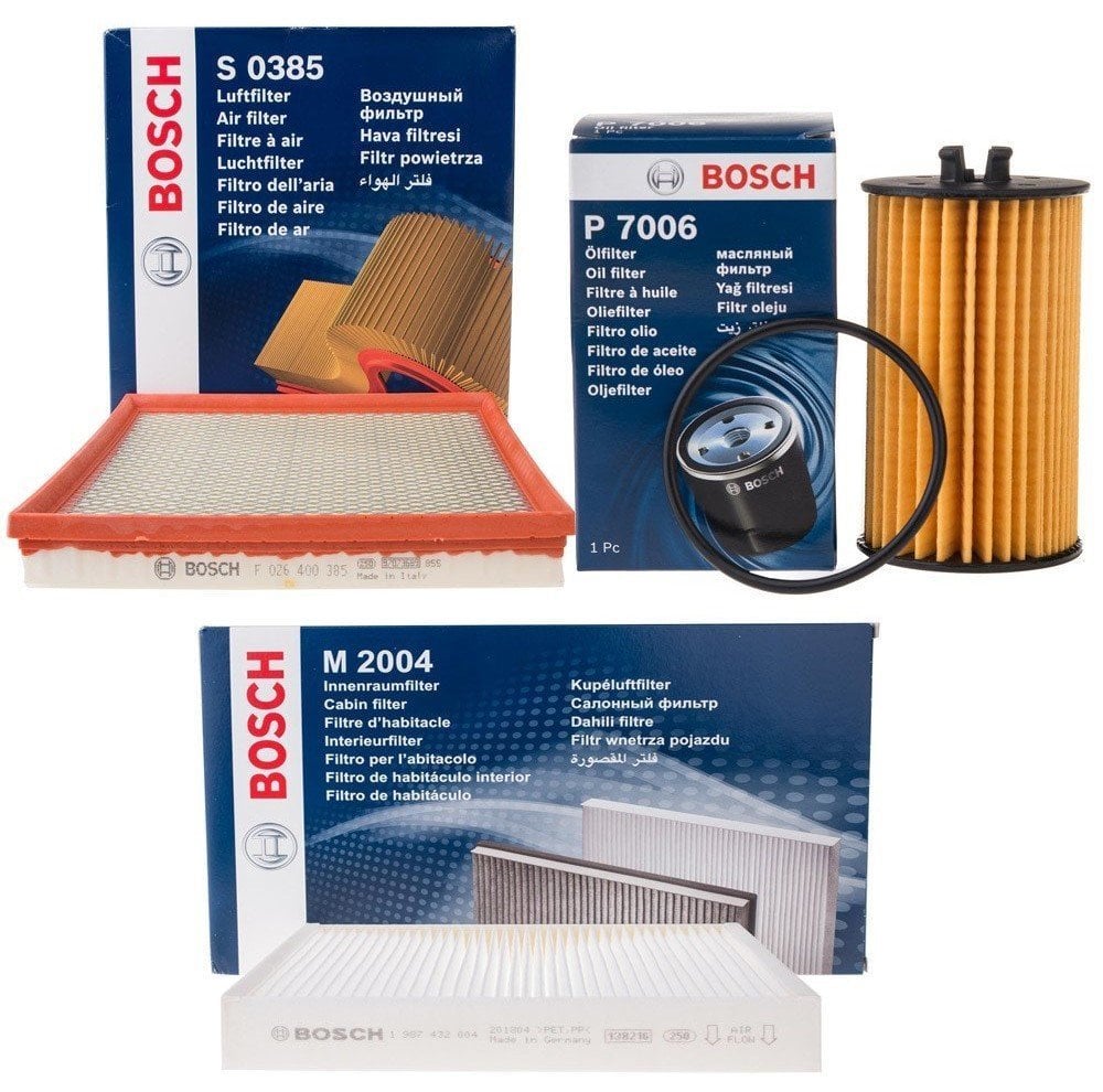 Opel Astra J 1.6 Benzinli Bakım Seti Karbonsuz Bosch Marka