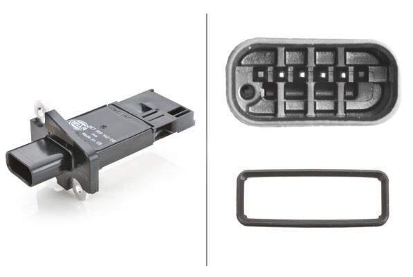 Hava Debimetresi Freelander 2 L359 Defender L316 Transıt V348-V347 2.4 Tdcı 06>11 Mondeo Iv 07>14 Connect 09>14 1.8 Tdcı Volvo S80 Iı 08>11 V70 Iıı 07>11 Peugeot Boxer Cıtroen Jumper 2.2 Hdı HELLA 8ET009142581