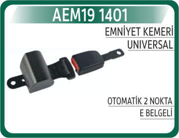 Emniyet Kemeri Otomatik 2 Nokta - E Belgeli AEM19 1401