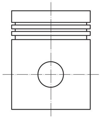 Motor Piston Segman Std Vectra-Astra-Merıva-Zafıra 1.6I 16V Z16xe-Y16xe 79.00 012Pı0001210086 MAHLE 0121200