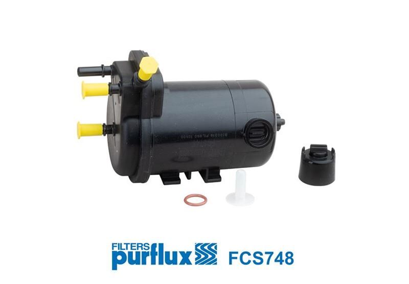 Yakıt Fıltresı Renault Clıo Iı 01>06 Symbol 01>09 Kangoo 01> Nıssan Note 06> Mıcra Iıı K12 03>10 Suzukı Jımny 05> 1.5 Dcı K9k Delıklı PURFLUX FCS748