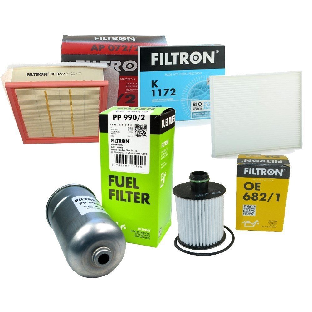 Opel Corsa D 1.3 Dizel Euro 5 Motor Periyodik Bakım Filtre Seti Filtron Marka