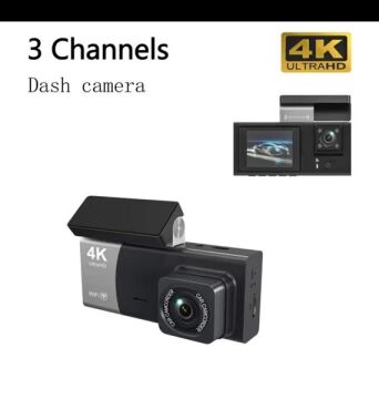 Ekran 4 Dvr Yüksek Kalıte 3 Kamera 4K 720 720 AEM11 1054