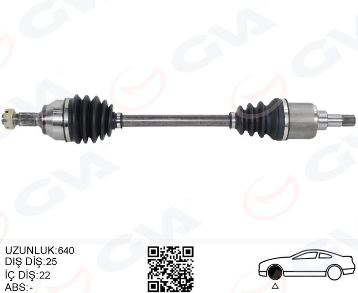 Komple Aks Sol On Psa 207 Wa.Wc 1.4 Hdı M-T 06-12 GVA 4443319