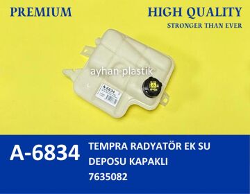 Radyatör Ek Su Deposu Fıat Tempra-Tipo Genleşme Kavanozu Kapaklı AYHAN A6834
