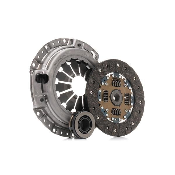 Debriyaj Seti Baskı Disk Bilya Mazda 3 1.6 Z6 Benzinli Bk Kasa 03-> Çatallı Rulman İle Birlikte EXEDY MZK2129