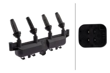 Ateşleme Bobini Berlıngo-Saxo-Xsara-P106-P206-P306-P406-P1007-Partner 97 > 5970A9-597072-597074-9628158580-9628158580 HELLA 5DA193175431
