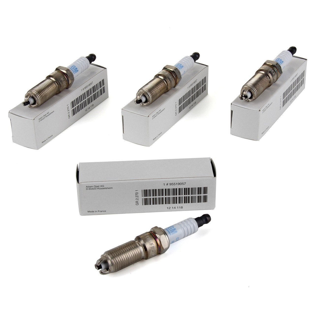 Opel Astra G Z22SE Ateşleme Bujisi 3 Tırnak Orjinal 1214118
