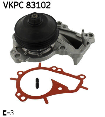 Devırdaım Corsa F-Crossland-P108-P208-P301-P308-P2008-C-Elysee-C1-C3-C4-Ds3 1.2 Vtı Puretech SKF VKPC83102