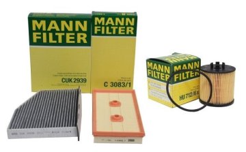 Volkswagen Golf 5 1.6 FSI Motor Periyodik Bakım Seti Mann Marka C30831 - HU7126X - CUK2939