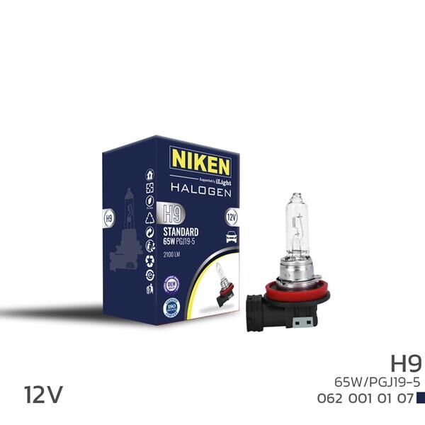 Nıken H9 65W Halojen Ampul Pgj19-5 12V NIKEN 0620010107