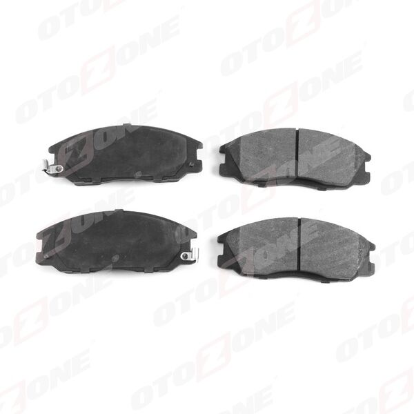 Ön Fren Balata Hyundaı Starex 2.5L D4cb Libero 01-> / Santafe 2.0L D4ea Crdi 01-05 / Ssangyong Actyo N Kyron 2.0L Xdi 4X4 06-> / Rexton 2.7L Xdi 4X4 04-> - Aşınma İkaz Soketli OTOZONE FDO8020-R