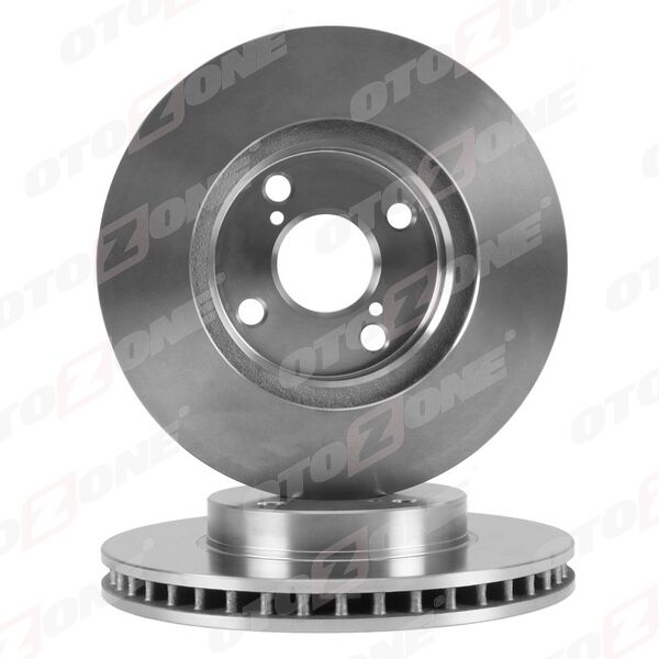 Ön Fren Diski Hava Kanallı Toyota Corolla 1.4L 4Zz-Fe Zze120 Vvti 02-06 / 1.6L 3Zz-Fe Zze121 Vvti 02-06 255 Çap X 4 Bijon - Adet Disk Fiyatıdır OTOZONE BD9034