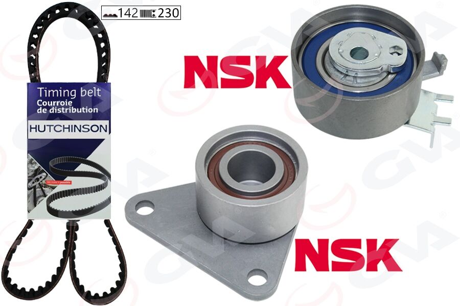 Eksantrik Gergi Kiti 142X230 Laguna 2.0 16V 95-01 -Safrane Iı 2.0 96-00 -Volvo S40 99-04 K015509xs GVA 59T1810H