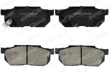 Ön Fren Balata Honda Cıvıc 1.3L 1.4L D13 D14 Karbüratörlü 86-89 / Crx 1.6L B16a1 Vtec Ee8 Kasa 89 -92 Aşınma İkaz Kontağı Mevcut - Şimli OTOZONE FDO9054-R
