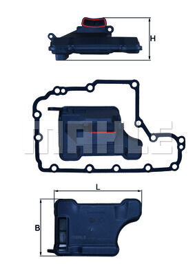 Otomatik Şanzıman Filitresi Contası Astra F-G-H Corsa B-C-D Vectra B F13 F17 Şanzıman MAHLE HX157D