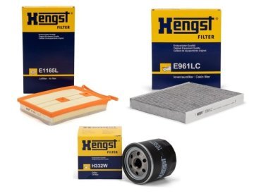 Volkswagen Polo 1.4 TDI Periyodik Bakım Seti Hengst Marka E1165L - E961LC - H332W
