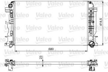 Motor Su Radyatoru Mercedes Sprınter B906 . Vw Crafter 30-35-50 680X416x23 VALEO 734926