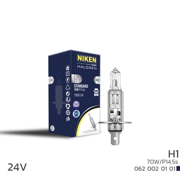 Nıken 24V H1 70W Halojen Ampul P14.5S NIKEN 0620020101