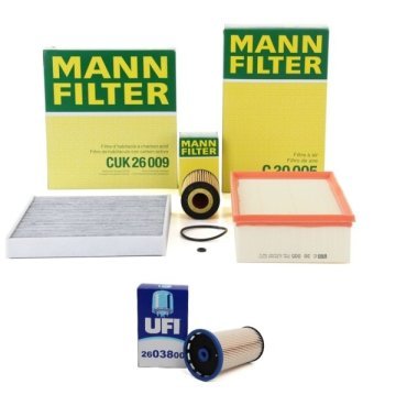 Volkswagen Passat 1.6 TDI BlueMotion Periyodik Bakım Seti Mann Marka Yakıt Uzun Tip CUK26009 - C30005 - 2603800