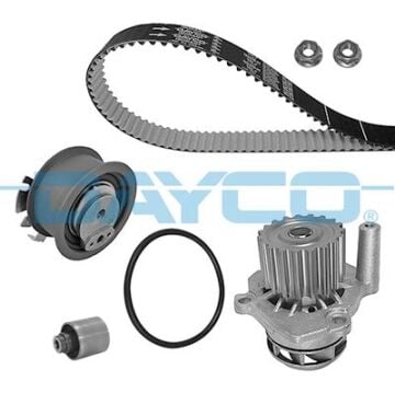 Devirdaimli Triger Seti Polo-Caddy-T5-Golf5-Passat-A3-Leon Amf-Avf-Axb-Bjb-Bkc-Bls-Bnv-Bnm-Bls 1.4 Tdi-1.9 Tdi 2001-2010 DAYCO KTBWP2964