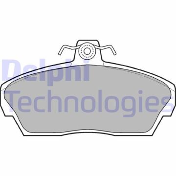 Ön Fren Balata Honda Cıvıc 1.6L D16 Vtec Vtı 01-05 / 1.6L D16a Euro 96-99 DELPHI LP911
