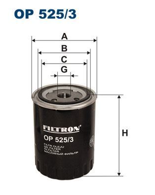 Yağ Filtresi Seat Ibıza Iı 1.9 Tdı 110Hp 09/96-08/99 FILTRON OP525.3