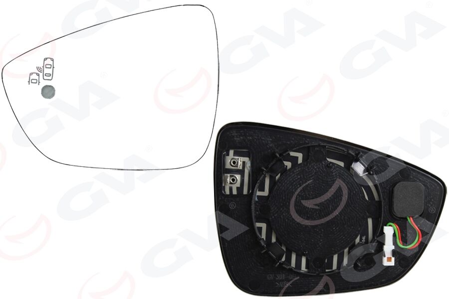 Ayna Camı Sağ Ford Focus 18> Kör Noktalı GVA 1135125