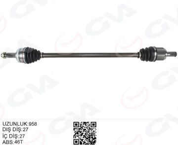 Komple Aks Ön Sag Hyundaı I30 Gd 1.6 Crdı Abslı 11-17 GVA 4491028