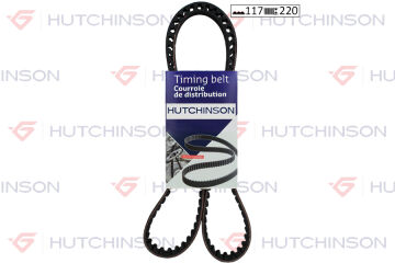 Triger Kayışı 117X220 Ford C-Max 1.6 16V Focus 1.4-1.6 16V Fıesta 1.2-1.4-1.6 Mazda Volvo Ct881 X HUTCHINSON 117HTDP22