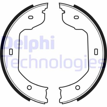 Fren Balatası Arka Park Frenı Bmw E46 E60 E63 E64 E65 F07 F01 E83 E53 E70 E71 E72 F15 F16 E85 . Vw Transporter T5 Touareg Multıvan T5 DELPHI LS1920