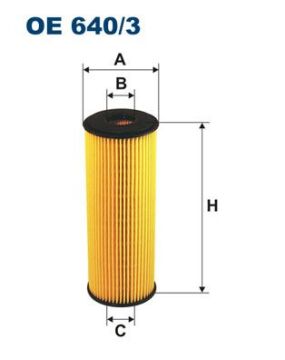 Yag Fıltresı Mercedes M104 M111 W202 W203 C208 W124 W210 W163 W140 W463 FILTRON OE640.3