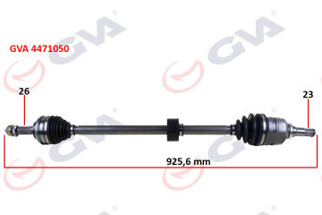 Komple Aks Sağ Toyota Corolla 1.6L 4A-Fe Ae101 Ae111 92-00 / 1.3L 2E Ee100 Ee111 94-00 Abs Siz Araçlar İçin 26X23 Komple Boy 925.6Mm GVA 4471050