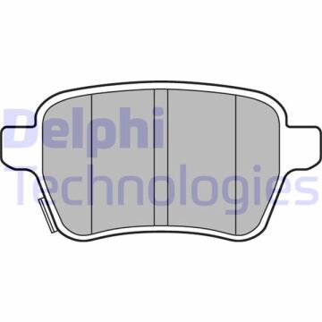 Arka Fren Balatası Opel Corsa E 14>19 Adam 14>19 15 Jant Rpo J67 Fıat Egea 16> 500L 13> 264Mm DELPHI LP3165